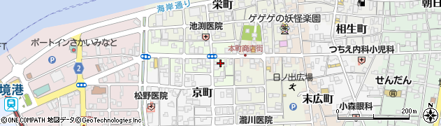 松ケ枝町米穀小売企業組合周辺の地図