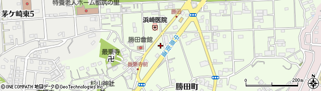 神奈川県横浜市都筑区勝田町1078周辺の地図