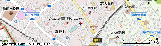 Ｔ・町田ビル周辺の地図