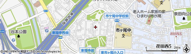 神奈川県横浜市青葉区市ケ尾町534-24周辺の地図