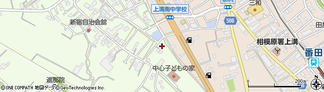 神奈川県相模原市中央区田名10114-1周辺の地図