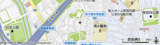 神奈川県横浜市青葉区市ケ尾町534-11周辺の地図