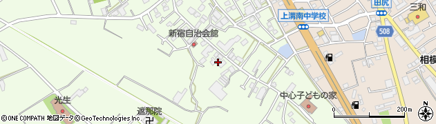 神奈川県相模原市中央区田名7458周辺の地図