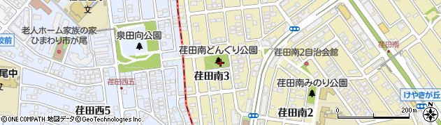 荏田南どんぐり公園周辺の地図