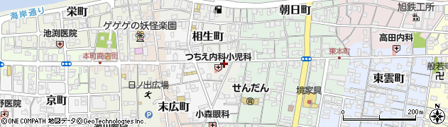 鳥取県境港市相生町118周辺の地図