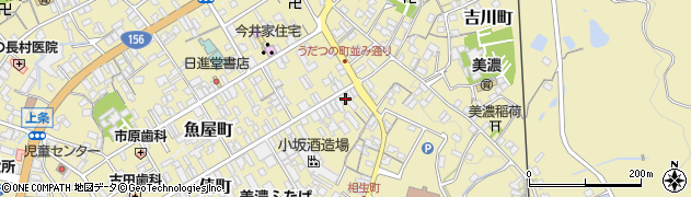岐阜県美濃市2428周辺の地図