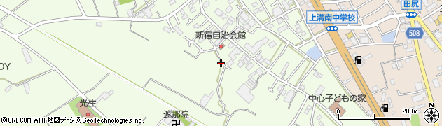 神奈川県相模原市中央区田名7449周辺の地図