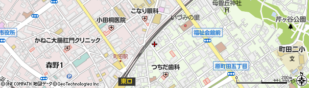 フラップス高校指導部町田駅前校周辺の地図