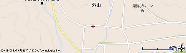岐阜県本巣市外山1268周辺の地図