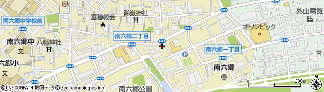 すき家大田南六郷店周辺の地図
