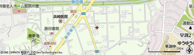 神奈川県横浜市都筑区勝田町752周辺の地図