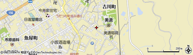 岐阜県美濃市2388周辺の地図