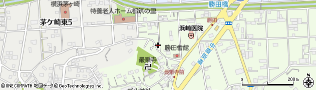 神奈川県横浜市都筑区勝田町1369-3周辺の地図