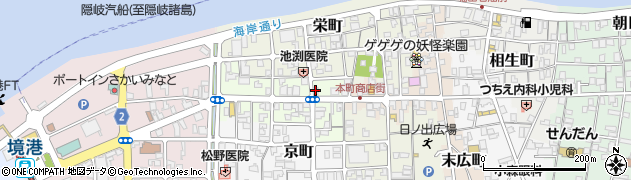辰巳屋商店周辺の地図
