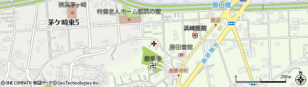 神奈川県横浜市都筑区勝田町1368周辺の地図