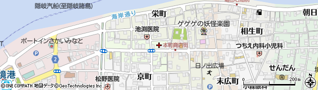 鳥取県境港市松ケ枝町6周辺の地図