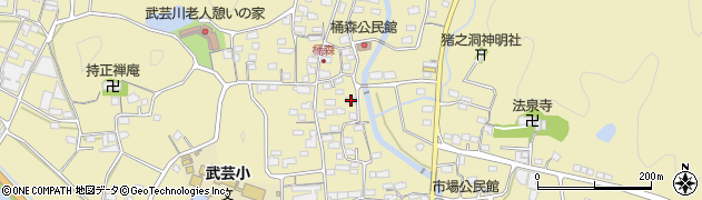岐阜県関市武芸川町谷口1315周辺の地図