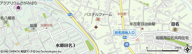 神奈川県相模原市中央区田名5044周辺の地図