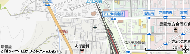 兵庫県豊岡市高屋912周辺の地図