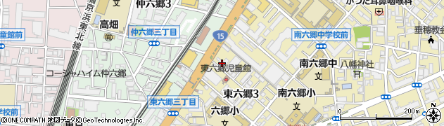 城南信用金庫六郷支店周辺の地図