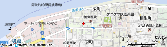 鳥取県境港市松ケ枝町22周辺の地図