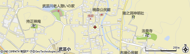岐阜県関市武芸川町谷口1316周辺の地図