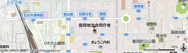 兵庫県豊岡市寿町8周辺の地図