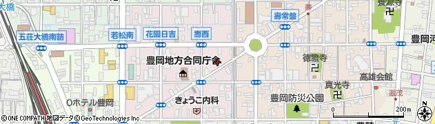 兵庫県豊岡市寿町7周辺の地図