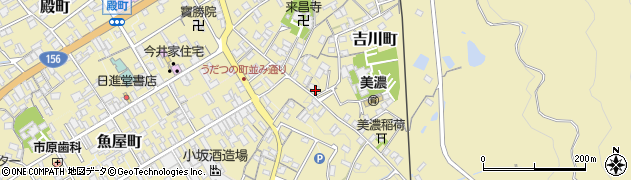 岐阜県美濃市2377周辺の地図