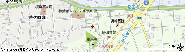 神奈川県横浜市都筑区勝田町1371周辺の地図