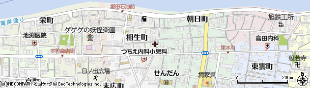 鳥取県境港市相生町100周辺の地図