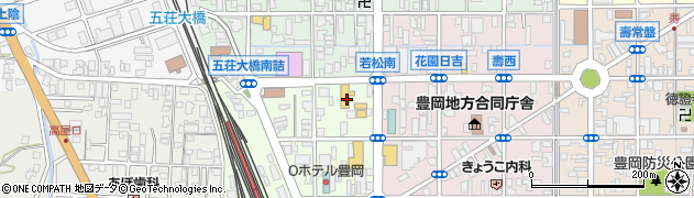タイムズカー豊岡駅前店周辺の地図