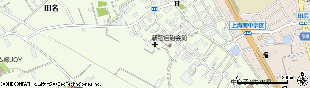 神奈川県相模原市中央区田名7437-1周辺の地図