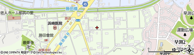 神奈川県横浜市都筑区勝田町747-3周辺の地図