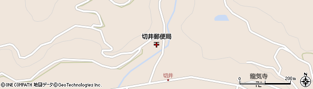 切井郵便局周辺の地図