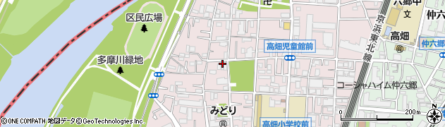 東京都大田区西六郷周辺の地図