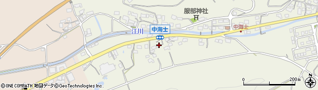 鳥取県鳥取市福部町海士100周辺の地図