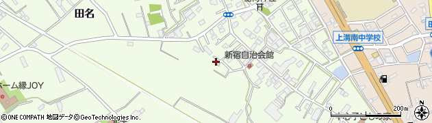 神奈川県相模原市中央区田名7427周辺の地図