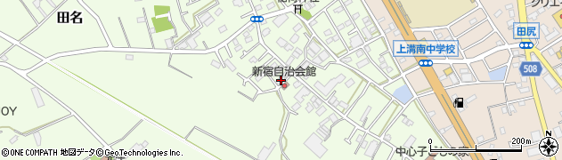 神奈川県相模原市中央区田名7443周辺の地図