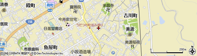 岐阜県美濃市2354周辺の地図