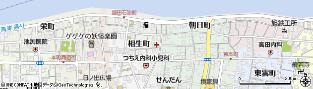 鳥取県境港市相生町76周辺の地図