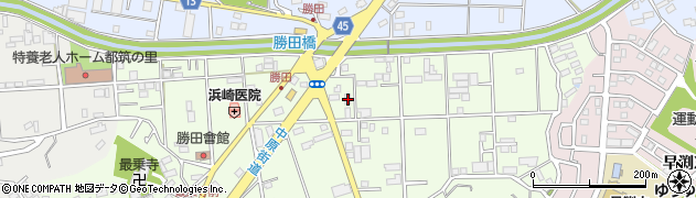 神奈川県横浜市都筑区勝田町749周辺の地図