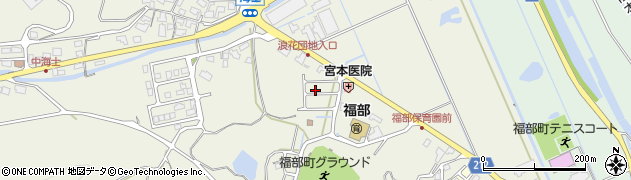 鳥取県鳥取市福部町海士335周辺の地図