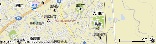 岐阜県美濃市2364周辺の地図