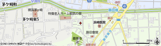 神奈川県横浜市都筑区勝田町1375周辺の地図