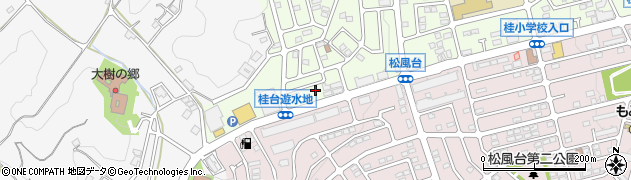 神奈川県横浜市青葉区桂台2丁目2周辺の地図