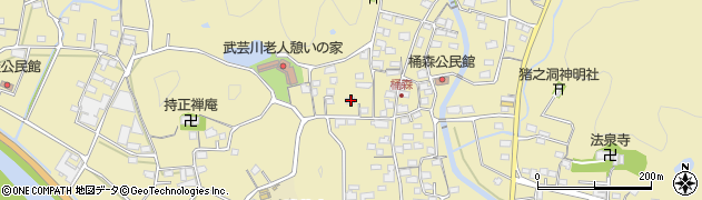 岐阜県関市武芸川町谷口1413周辺の地図