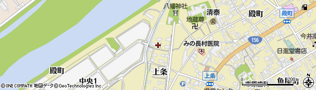 岐阜県美濃市1192周辺の地図