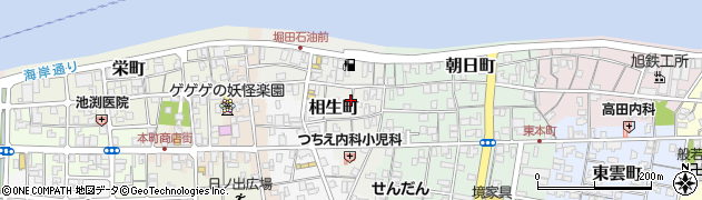 鳥取県境港市相生町65周辺の地図