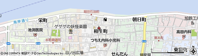 鳥取県境港市相生町62周辺の地図